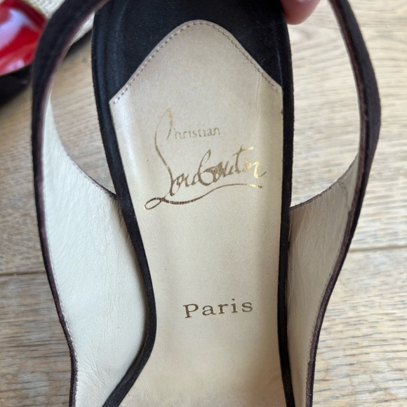 CL💕Suede and Raffia Heels - Picture 10 of 10